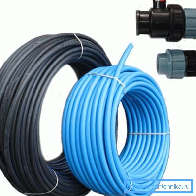 Accesorios para fontanería en el país - tuberías y accesorios de polietileno Accesorios para fontanería en el país - tuberías y accesorios de polietileno