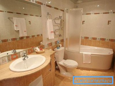 El concepto de registro del baño combinado. El concepto de registro del baño combinado.