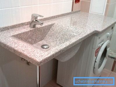 Encimera de baño Corian Encimera de baño Corian