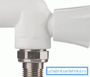 Válvula de bola para sistema de calefacción de polipropileno. Válvula de bola para sistema de calefacción de polipropileno.