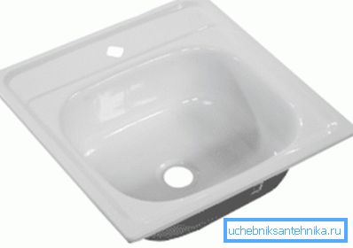 Fregadero de cocina tamaño 500x500 mm. Fregadero de cocina tamaño 500x500 mm.