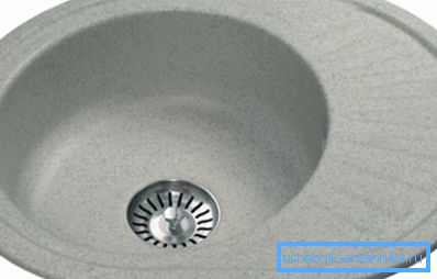 Fregadero oval de la mortaja de la cocina Fregadero oval de la mortaja de la cocina