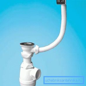 Mejor cuando el tubo de rebose es flexible, entonces la instalación es mucho más rápida y fácil que con una estructura rígida Mejor cuando el tubo de rebose es flexible, entonces la instalación es mucho más rápida y fácil que con una estructura rígida