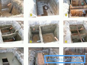 198 Fotos de aficionados del proceso gradual de fabricación de un tanque séptico de concreto para drenaje de alcantarillado