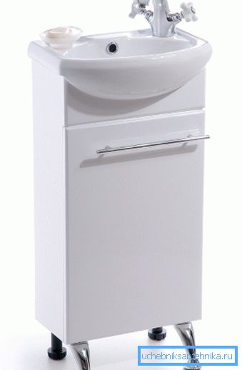 Pequeño lavabo con bañera para inodoro. Pequeño lavabo con bañera para inodoro.