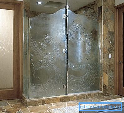 Puertas estampadas heladas - hermosas y prácticas Puertas estampadas heladas - hermosas y prácticas