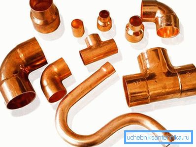 Accesorios de soldadura de cobre