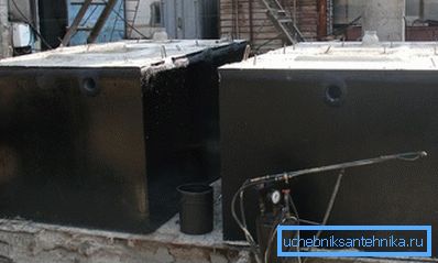 Tanque de aguas residuales de metal