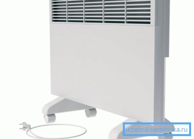 Radiador eléctrico de convección móvil. Radiador eléctrico de convección móvil.