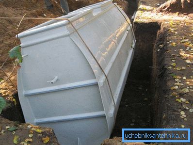 1182 Instalación de un tanque séptico Tver
