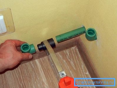 Instalación de tuberías de polipropileno. Instalación de tuberías de polipropileno.