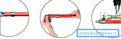La instalación de polietileno reticulado requiere herramientas especiales. La instalación de polietileno reticulado requiere herramientas especiales.
