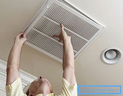 Instalación del sistema de ventilación.