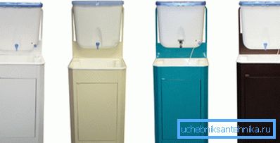 Fregaderos con calentador de agua. Fregaderos con calentador de agua.