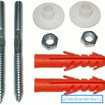 Se pueden usar anclajes roscados en lugar de tornillos. Se pueden usar anclajes roscados en lugar de tornillos.