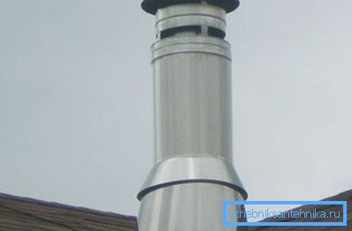 La foto muestra claramente el estrechamiento del tubo exterior. La foto muestra claramente el estrechamiento del tubo exterior.