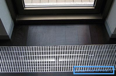 En una foto - el convector de piso oculto En una foto - el convector de piso oculto