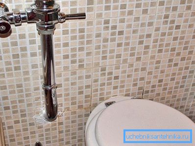 En la foto - un inodoro con un sistema drukspuler En la foto - un inodoro con un sistema drukspuler
