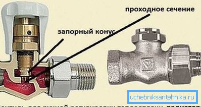 En la foto, un dispositivo para el ajuste manual de la corriente de refrigerante. En la foto, un dispositivo para el ajuste manual de la corriente de refrigerante.