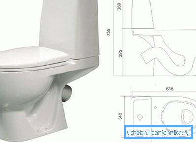 La foto es un modelo de baño familiar 