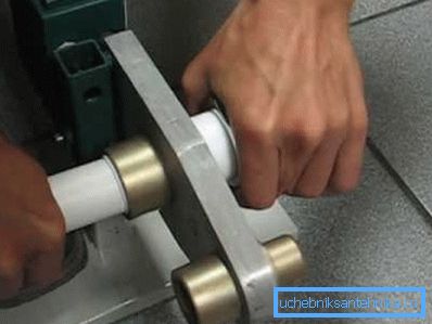 Calentamiento de la tubería y racor. Calentamiento de la tubería y racor