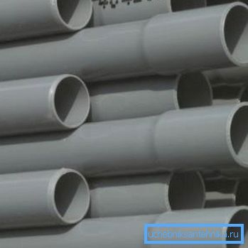 Tuberías de PVC-U de presión