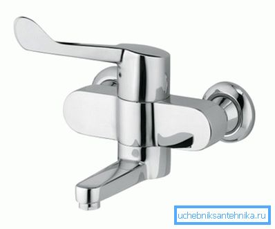 Mezclador de lavabo de pared Mezclador de lavabo de pared