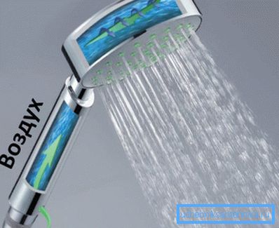 Algunos diseños también llevan a cabo la entrada de aire, para su posterior mezcla con agua y para crear un cierto efecto. Algunos diseños también llevan a cabo la entrada de aire, para su posterior mezcla con agua y para crear un cierto efecto.