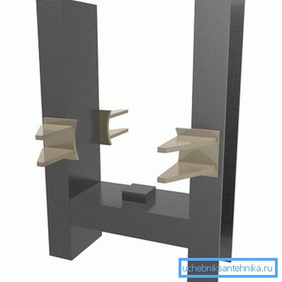 Sistema de fijación de tubería fija. Sistema de fijación de tubería fija.