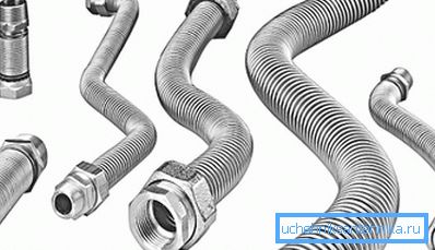 El acero inoxidable es un material bastante común para la fabricación de tales elementos. El acero inoxidable es un material bastante común para la fabricación de tales elementos.