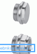Muestras de tapones de radiadores.