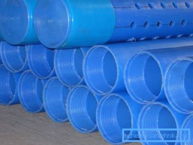 Tubería de plástico para pozo