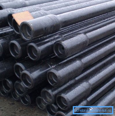 Tuberías de fundición de hierro fundido