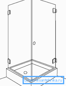 Una pared y puerta