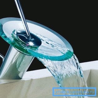 Mezclador de una sola palanca Cascade - cascada del fregadero