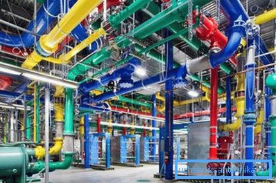 La coloración de identificación de tuberías de acuerdo con GOST es un sistema de señalización necesario de seguridad de producción y carreteras.