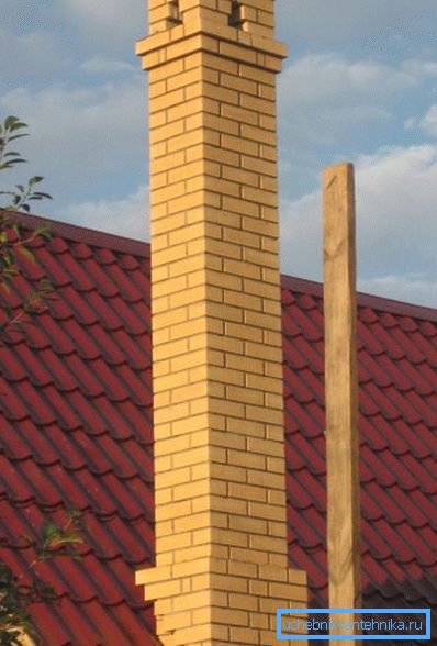 La altura óptima de la chimenea de ladrillo. La altura óptima de la chimenea de ladrillo.