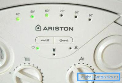 Controles sobre calderas ariston. Controles sobre calderas ariston.
