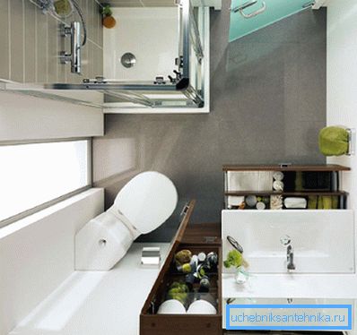 Gran solución para baño compacto. Gran solución para baño compacto.