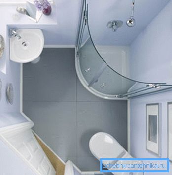 Gran solución para baños pequeños. Gran solución para baños pequeños.