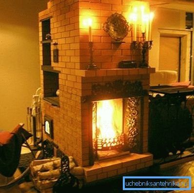 La estufa como decoración principal de la casa. La estufa como decoración principal de la casa.