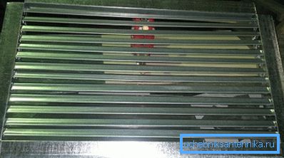 Parrilla galvanizada Parrilla galvanizada