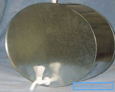 Tanque galvanizado. Tanque galvanizado.