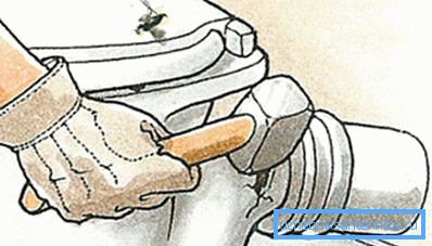 Desconexión de la tubería de alcantarillado Desconexión de la tubería de alcantarillado