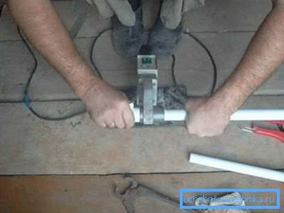 Soldadura de tubos de plástico Soldadura de tubos de plástico