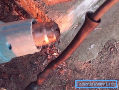 Soldadura por retracción por calor Soldadura por retracción por calor