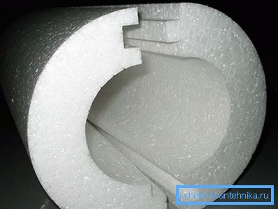 Cáscara de espuma para tubería y aislamiento de pozo para pozo. Cáscara de espuma para tubería y aislamiento de pozo para pozo.