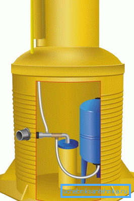 Tanque de plastico con receptor Tanque de plastico con receptor