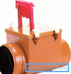 Válvula de plástico para tubería de alcantarillado Válvula de plástico para tubería de alcantarillado