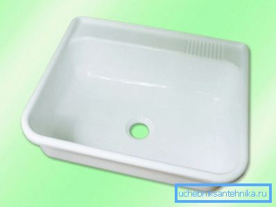 Fregadero de plástico - fregadero de 50 x 41: un ejemplo de una solución económica Fregadero de plástico - fregadero de 50 x 41: un ejemplo de una solución económica